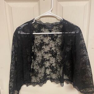 Dress Barn Black Lace Top